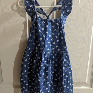 Gap Jean cheetah print dress